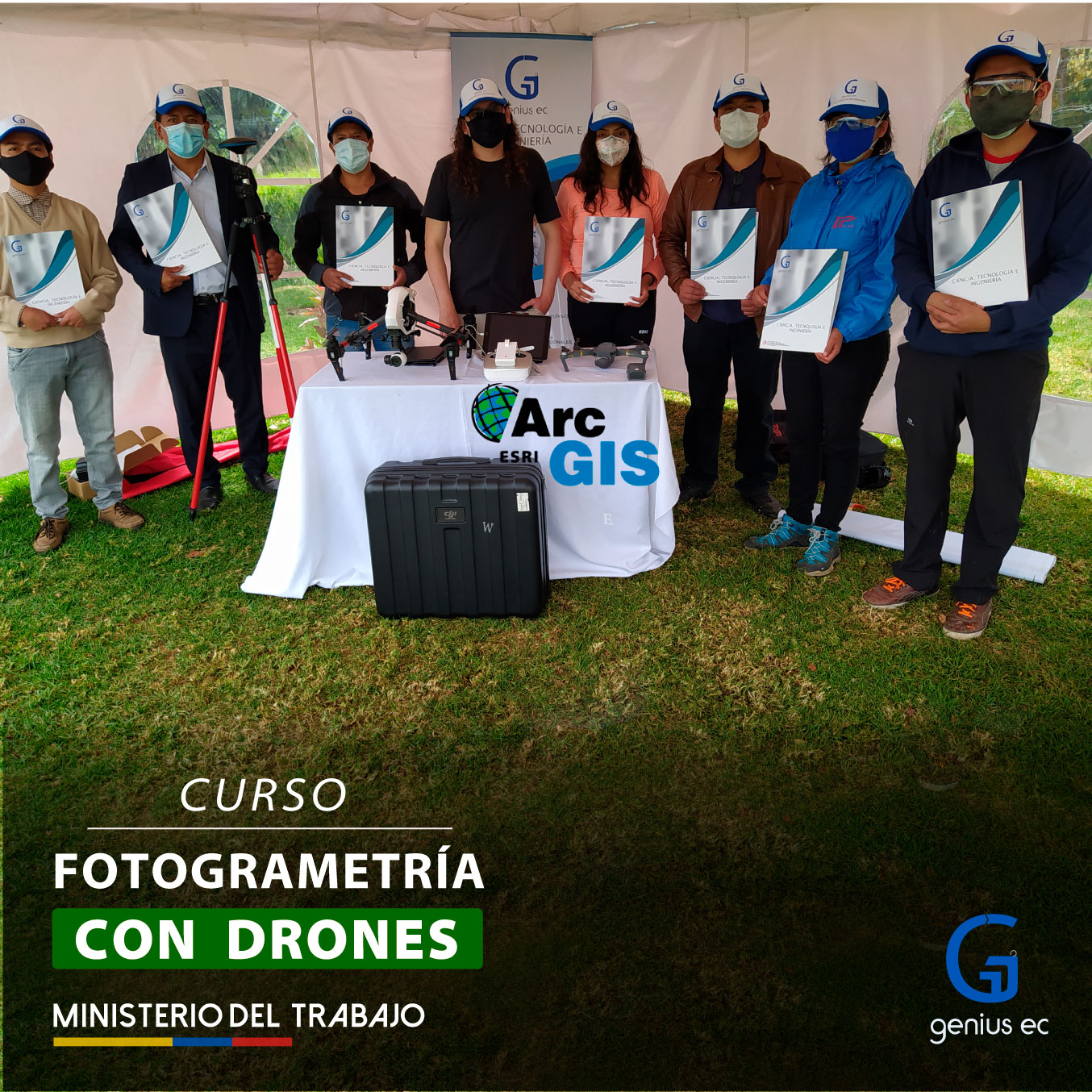 Curso | Topografía y Fotogrametría con Drones : Quito